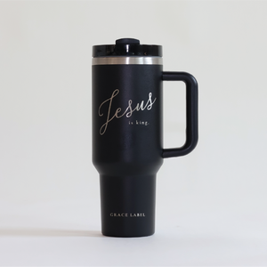 Jesus is King Tumbler by Grace Label